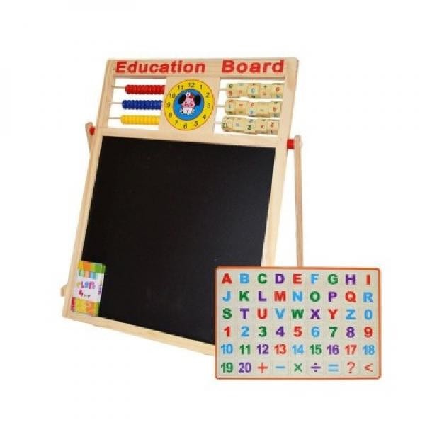 Tabla educativa magnetica pentru copii (40x40)